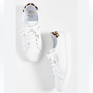 Keds X Kate Spade Ace Leather & Leopard
Sneakers Sz 9.5 Preppy Chic Country Club